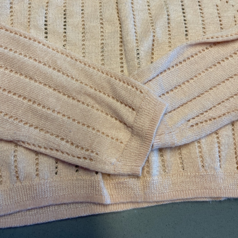 ASOS Beige tan turtleneck neck size US 0 - Picture 8 of 12